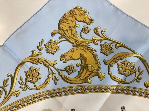 カレ90の馬車　スカーフ