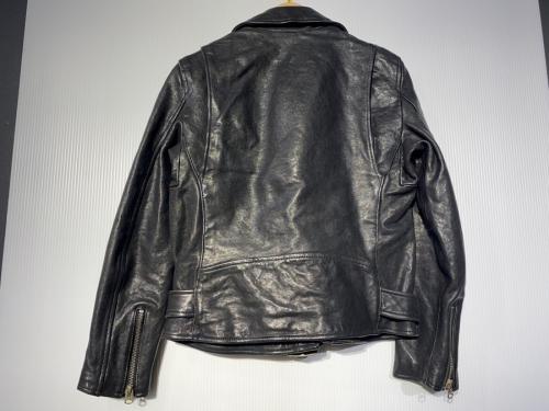 ビューティフル　ピープルのシープシュリンクレザーダブルライダースジャケット