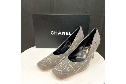 シャネルココマーク　シャネルパンプス