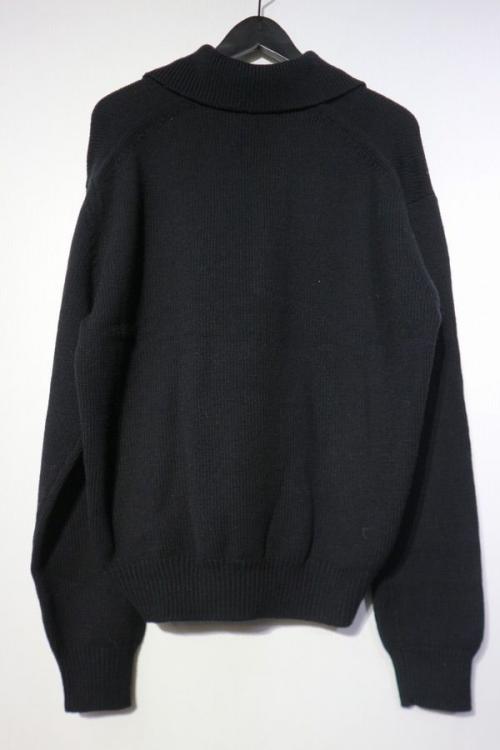 ハードツイストメリノニットビッグポロの19AW