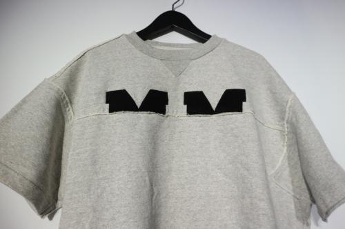 ロゴパッチ再構築スウェットカットソーの20SS