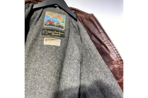 ハイウェイマンシングレザージャケットのAero LEATHER