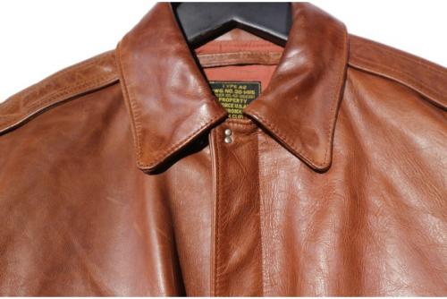 A-2フライトジャケットのホースハイドレザー