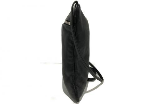 レザーミニショルダーバッグのユニセックス