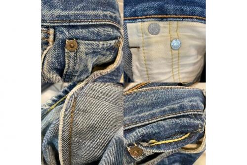 60's LEVIS 501 BIGE 後期のリーバイス 501