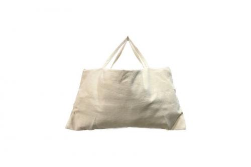 ムーニュのレザーハンドルカゴバッグ