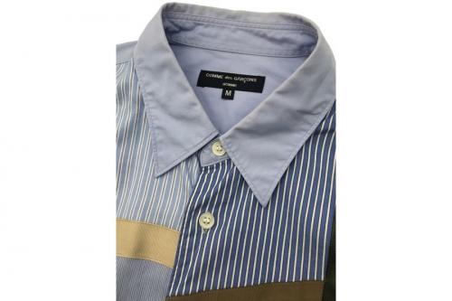 コムデギャルソンオムのテープブロードシャツ