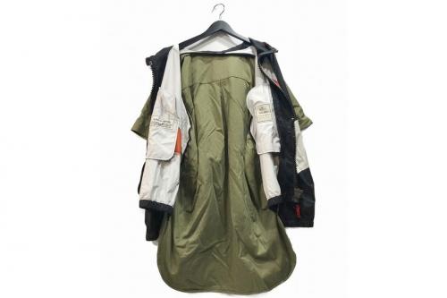 Docking Shirt Parkaのドッキングシャツパーカー　メンズ　21SS