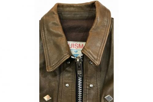 UISMレザージャケットのメンズ ライダースジャケット