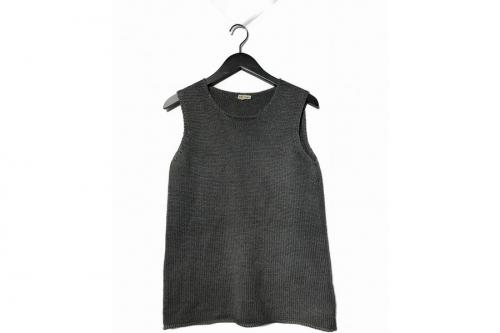 ボレロセットのレディース シルクローゲージノースリーブニット マルジェラ期 エルメスジャポン