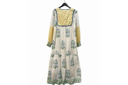 エスゼット ブロックプリントのJodhpur Dress