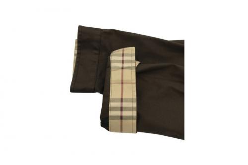 裏地ノバチェックスタンドカラージャケットのノバチェック