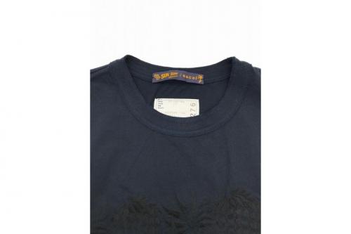 PINEAPPLE EMBROIDERED TEEの刺繍Tシャツ