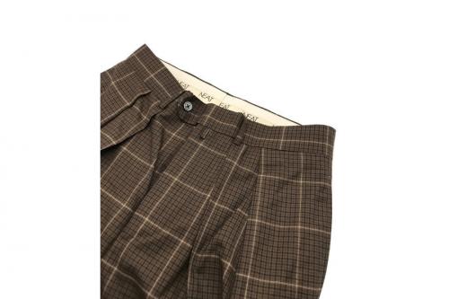 Fox Brothers Wool Block Check