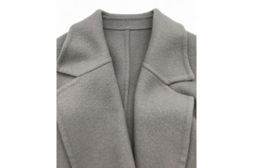 テーラーリバーガウンコートのレディース メルトンコート ロングコート