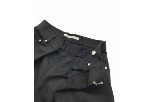 メンズ　ワイドトラウザーパンツ