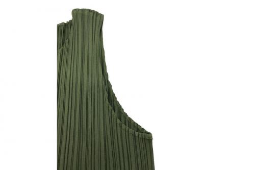 プリーツワンピースのニューカラフルベーシック2 プリーツ ノースリーブ ワンピース