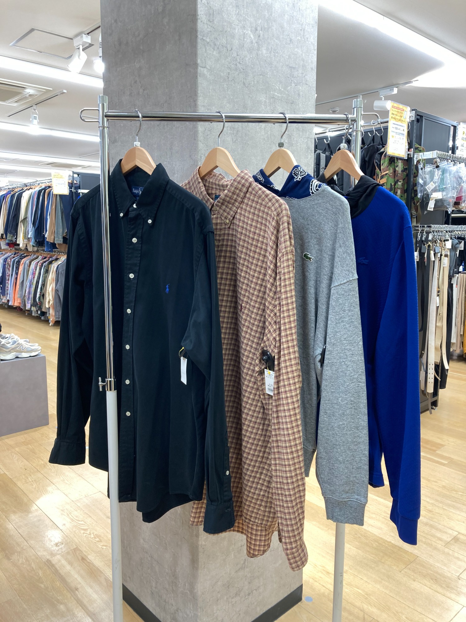 秋物商品を続々と入れ替えております！秋物の販売・買取ご利用のお客様 