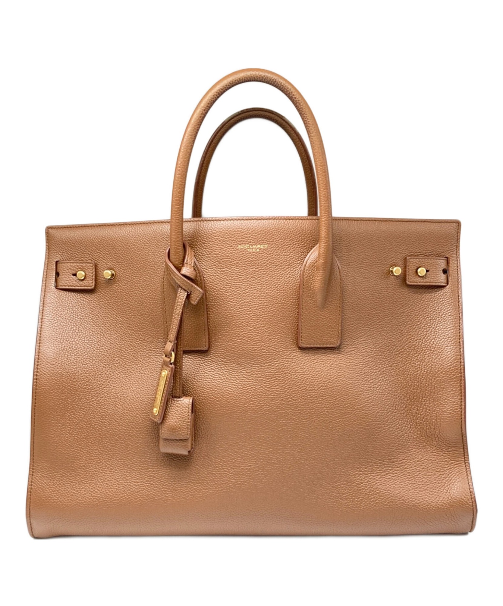 サンローランパリ SAINT LAURENT PARIS 14AW 361792 Y934F サイズ:44 ヨークスエードレザー切替コーデュロイダウンベスト 中古 SB01