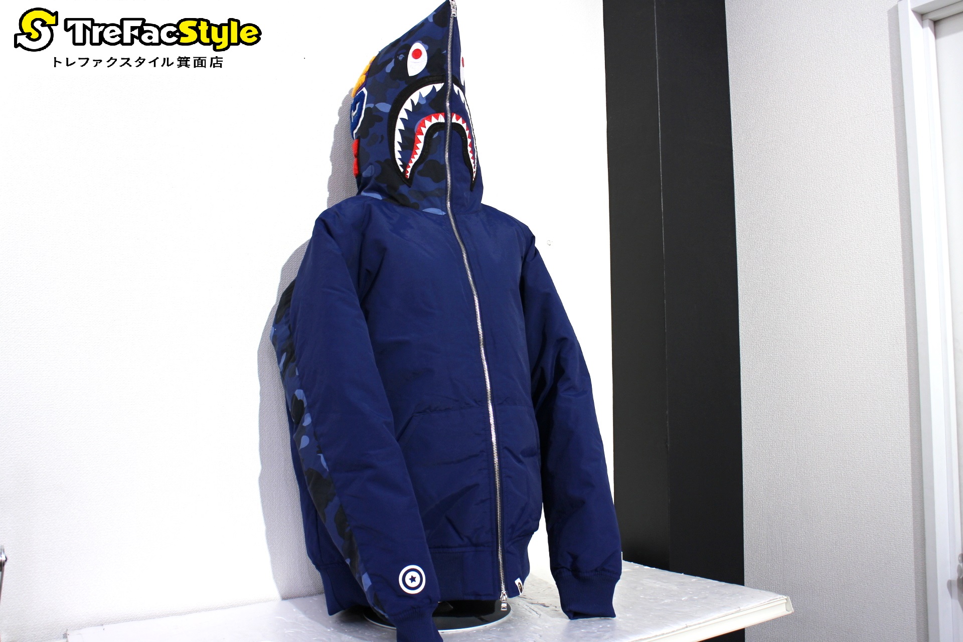 A BATHING APE（アベイシングエイプ）のシャークダウンジャケット入荷 ...