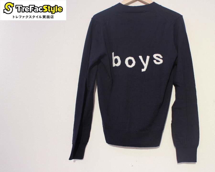 人気の！Comme Des Garcons/コムデギャルソン ロゴパッチTシャツ Comme Des Garçons Play ハートパッチ Tシャツ | ブラック