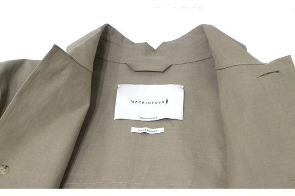 MACKINTOSH /マッキントッシュの定番！ゴム引きコート【DUNKELD