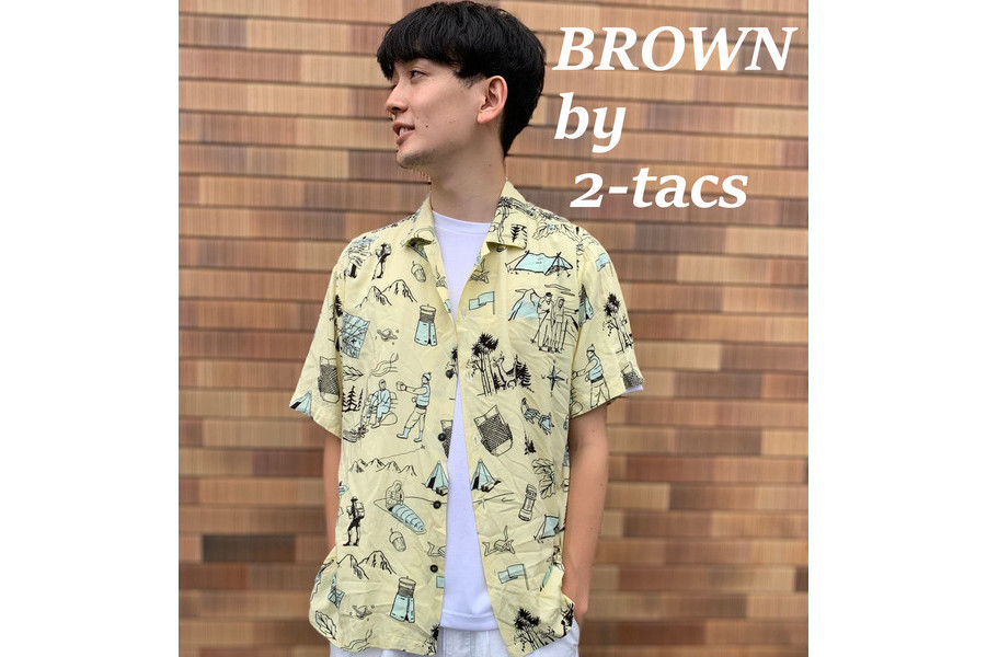 BROWN by 2－tacs(ブラウン バイ ツータックス)の人気完売品アロハが