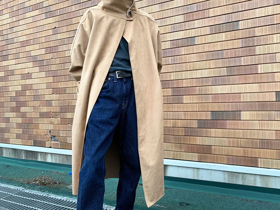 未使用　AMERI WRAP COLLAR COAT