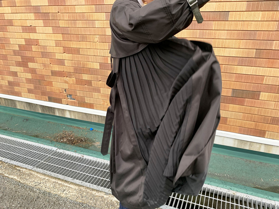 AMERI(アメリ)19AW即完BALLOON SLEEVE PLEATS TRENCH入荷！[2020.07.29