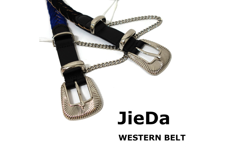 ジエダ ベルト WESTERN BELT　編み込み  JIEDA 9