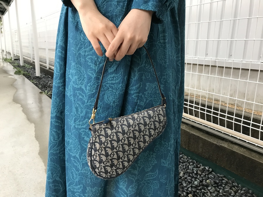 東京都内の店舗 Dior ディオール　トロッター柄　ミニハンドバッグ　ポーチ ハンドバッグ