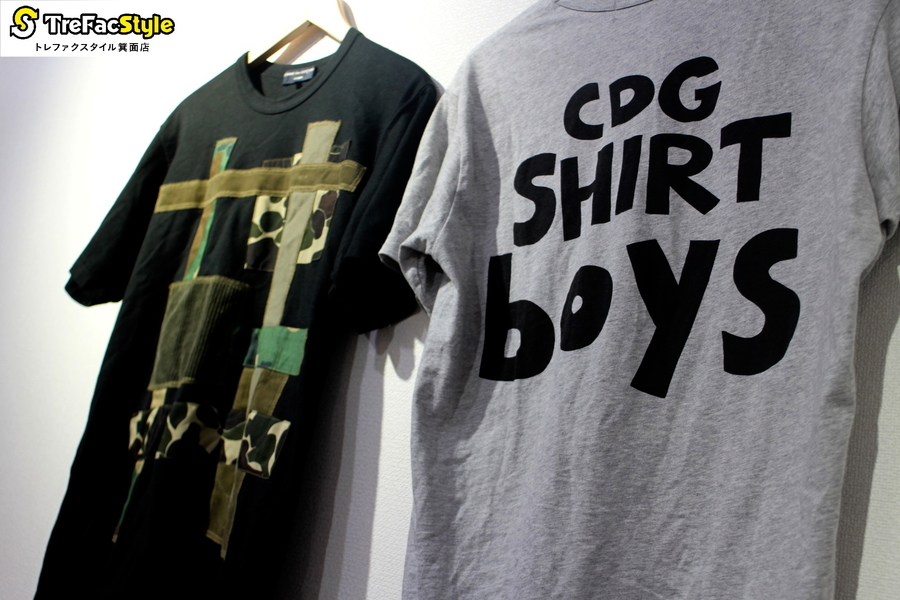 COMME des GARCONS(コムデギャルソン)のロゴT・パッチワークTシャツ等
