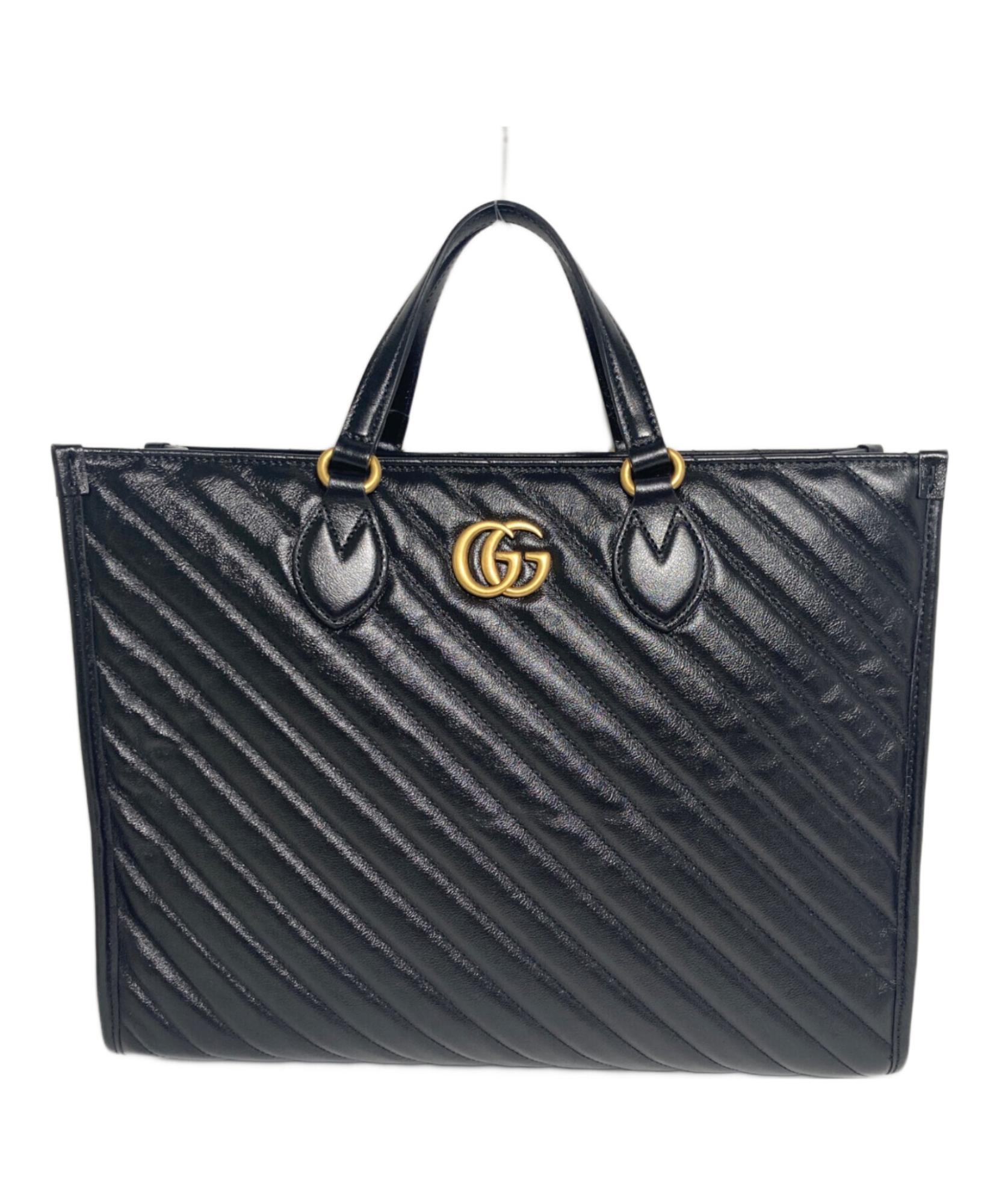 GUCCI / グッチ】GGマーモント ハンドバッグ | タイムレスな魅力を放つ 