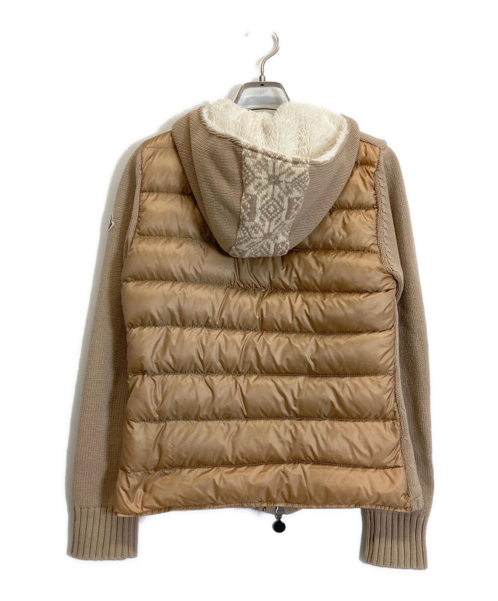 ひがし モンクレール Cardigan Tricot ハイブリッドダウン MONCLER / モンクレール】MAGLIONE TRICOT CARDIGAN | 軽やかな気品を