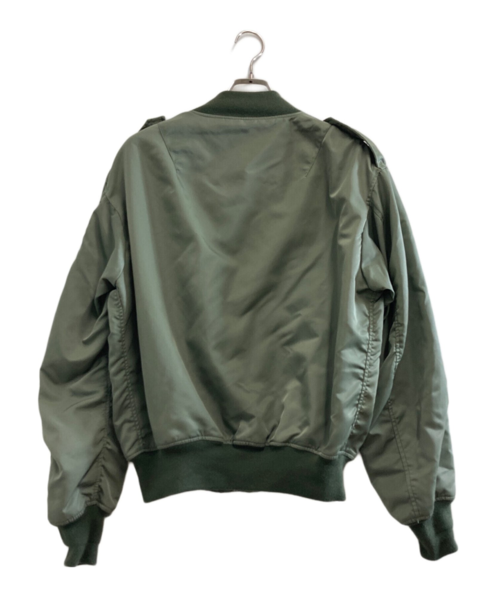 ヒューストン(HOUSTON) L-2Bフライトジャケット☆ 極美品☆ HOUSTON / ヒューストン】本格派のミリタリーを街で着こなす L-2B
