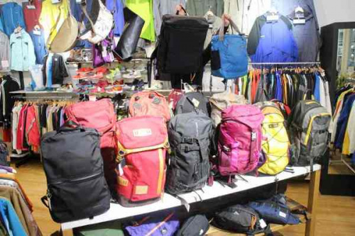 アウトドアのノースフェイス