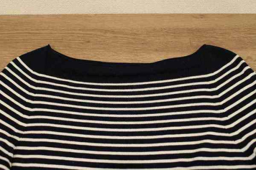 ニットのボーダー