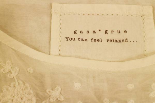 コットンのワンピース