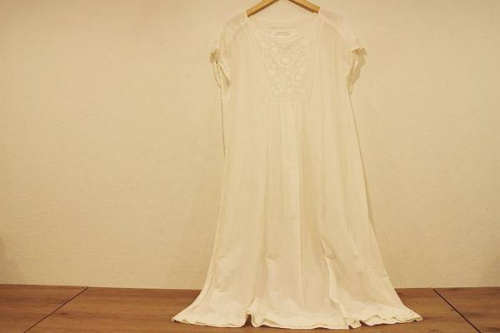 ワンピースのシルク