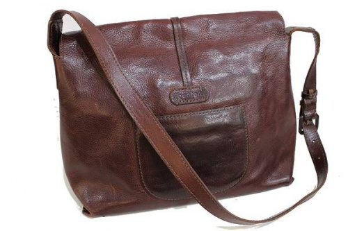 古着買取のレザーバッグ