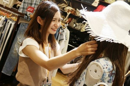 アルバイトの古着