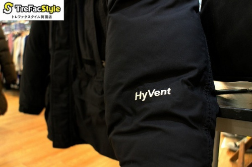 ノースフェイスのダウンジャケット