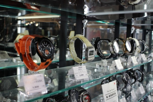 腕時計のG-SHOCK　