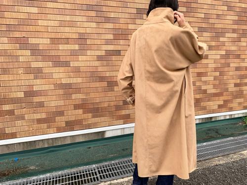 WRAP COLLAR COATの19AW