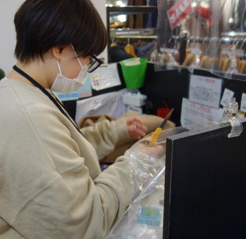 アパレルの古着