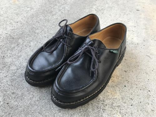 パラブーツのレザーシューズ