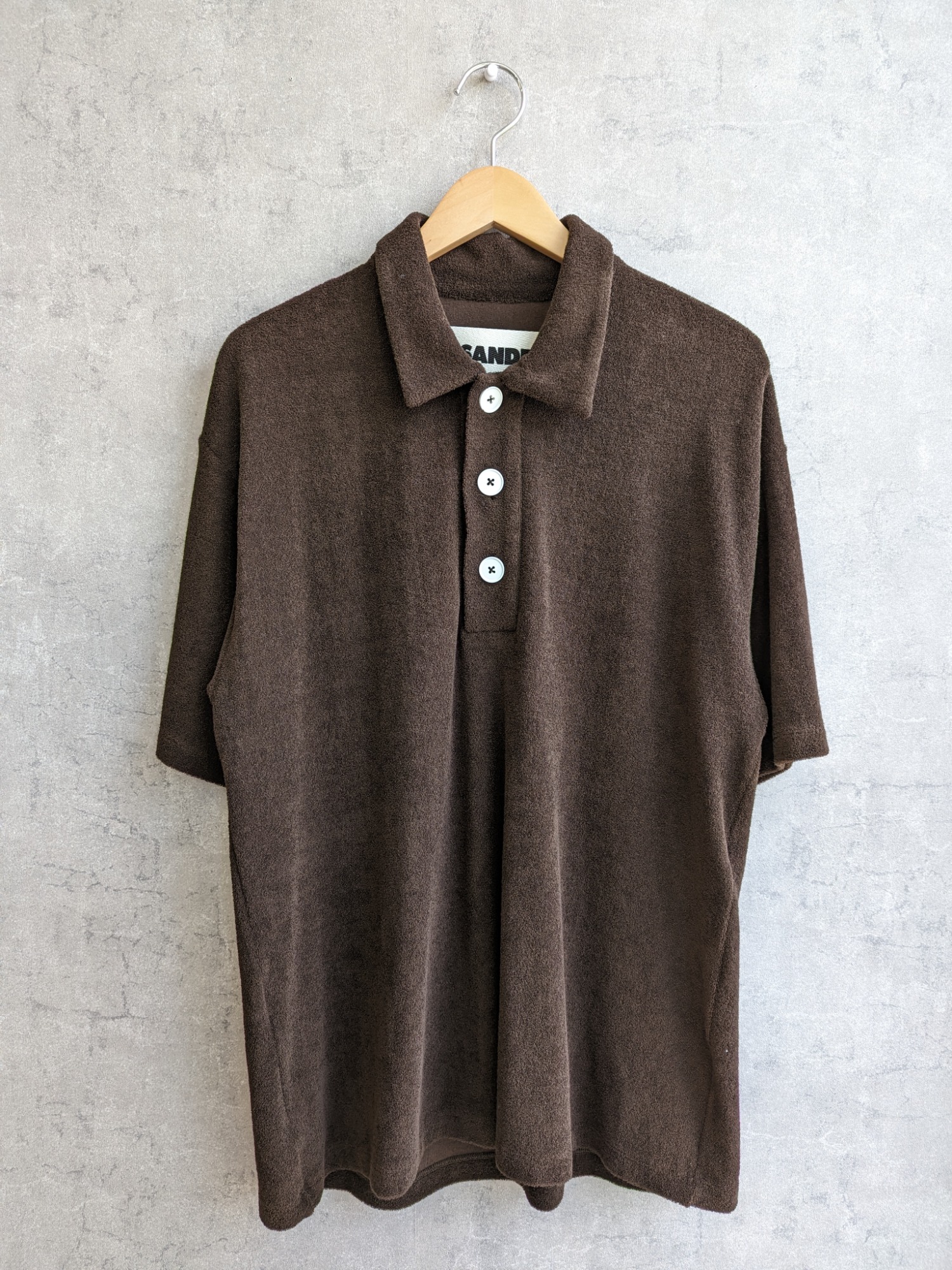JIL SANDER + パイルニットポロシャツ 46 ジルサンダー 22SS JIL SANDER ニットポロシャツ半袖 52 - メルカリ