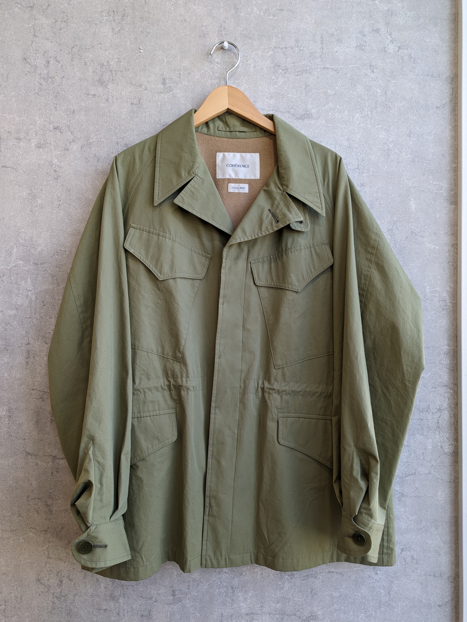 コヒーレンス COHERENCE ALⅡ AL Ⅱ COHÉRENCE GABARDINE (Fall / Winter 2024) – COHÉRENCE