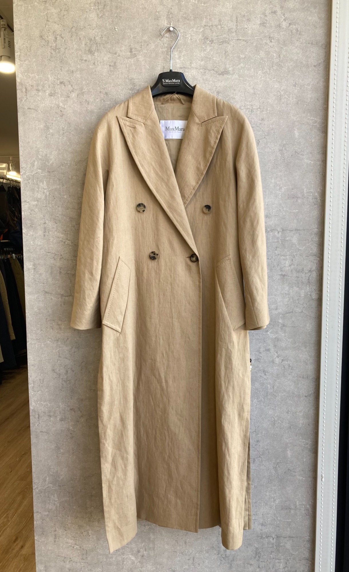 MaxMara/マックスマーラ】からリネンコートが入荷しました MaxMara/マックスマーラ】からリネンコートが入荷しました