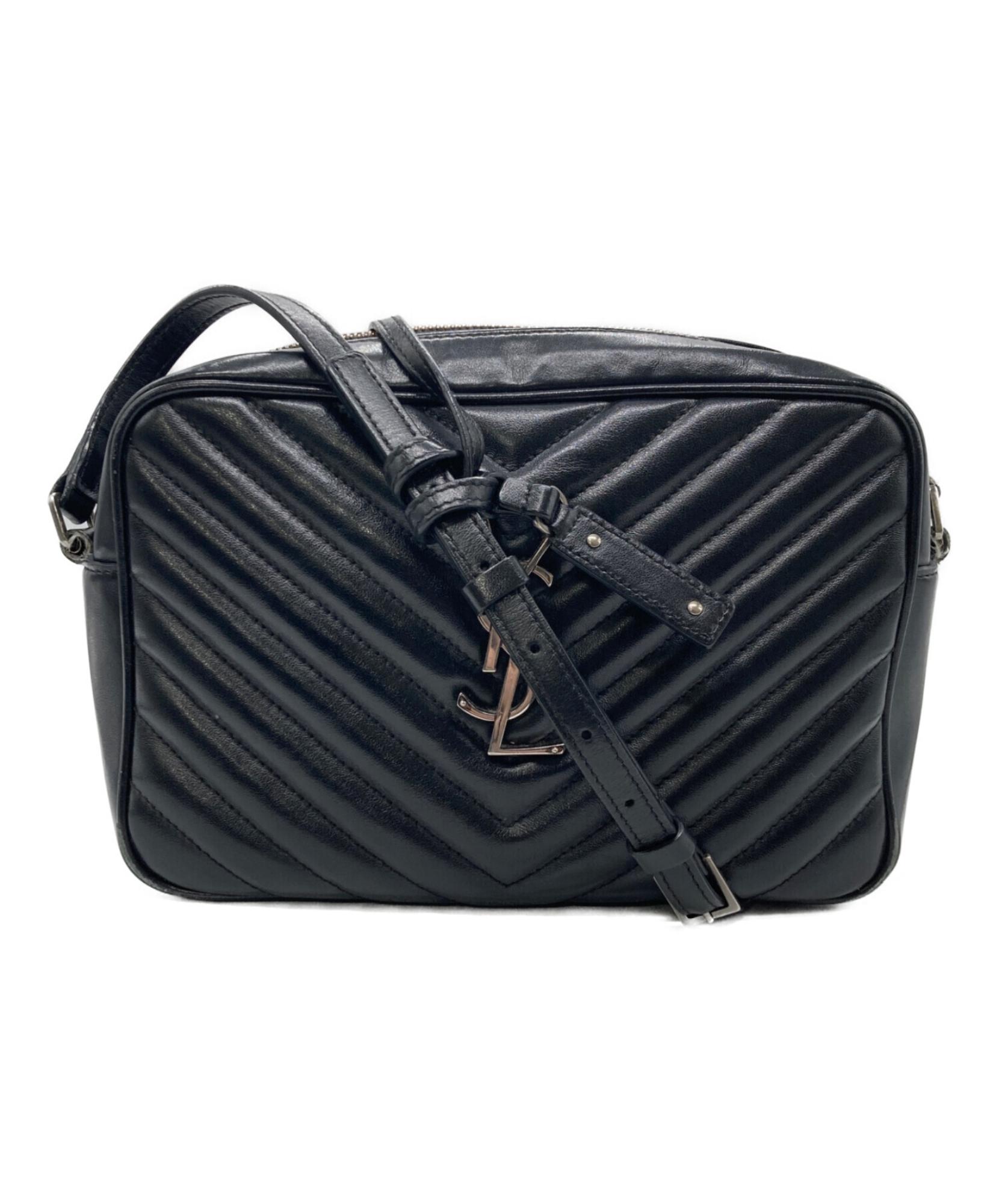 Yves Saint Laurent キルティングショルダーバッグ Saint Laurent Paris / サンローランパリ】キルティングショルダー